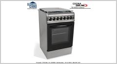 COCINA DELNE TG-5631 | COMBINADA - ACERO