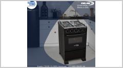 COCINA DELNE TOSCANA | A GAS - NEGRA